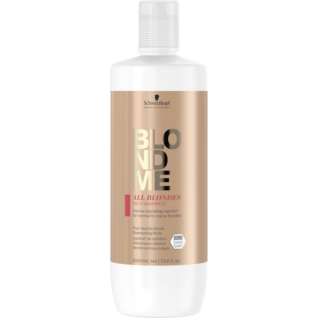 Schwarzkopf Professional Blondme All Blondes Rich Shampoo 1000ml