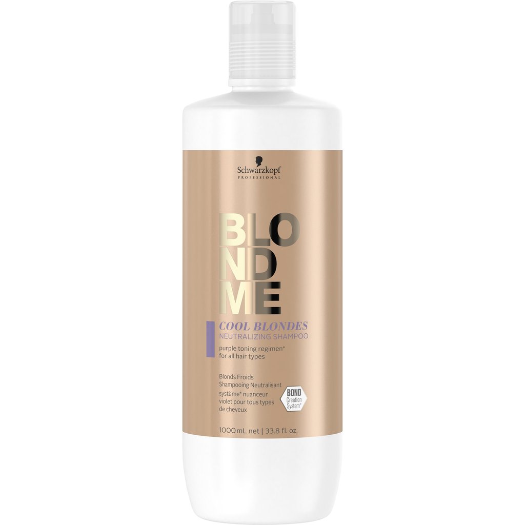 Schwarzkopf Professional Blondme Cool Blondes Champú Neutralizante 1000ml