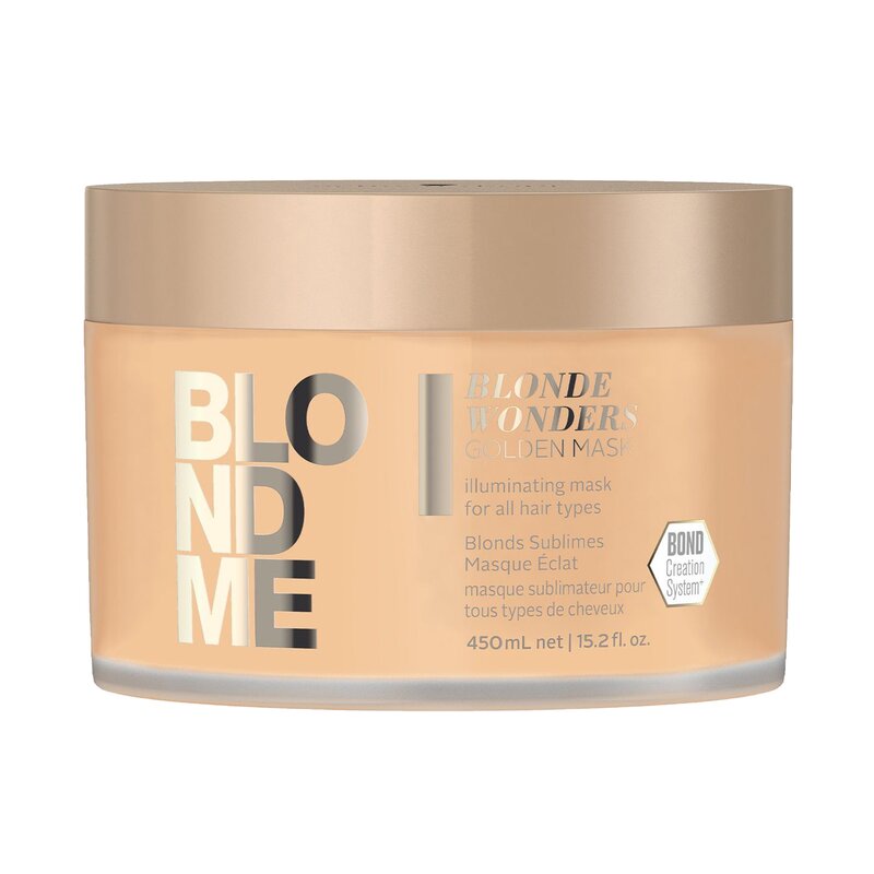 Schwarzkopf Professional Blondme Blonde Wonders Mascarilla Dorada 450ml