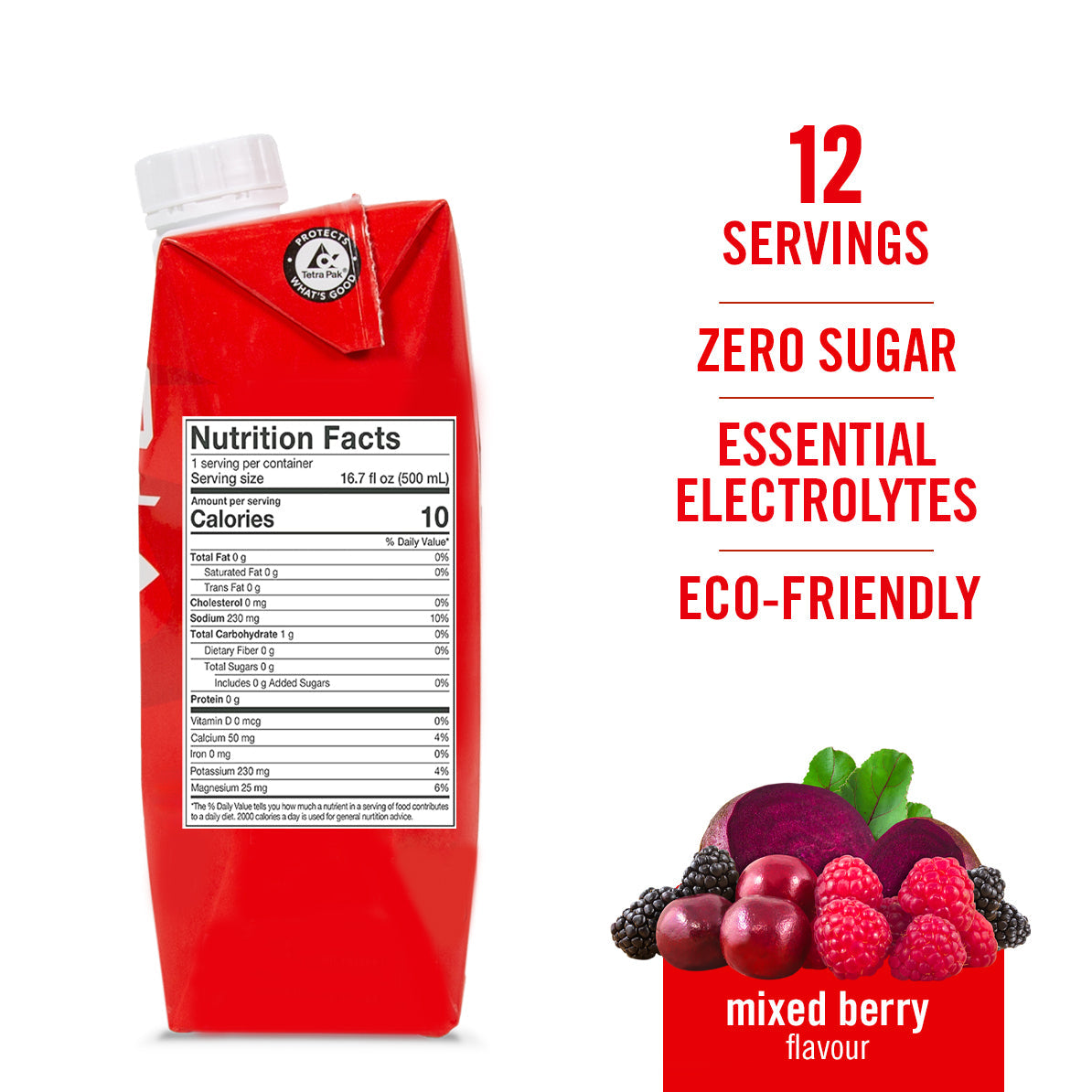 Sports Drink / Mixed Berry - 12 Pack - by BioSteel Sports Nutrition |ProCare Outlet|