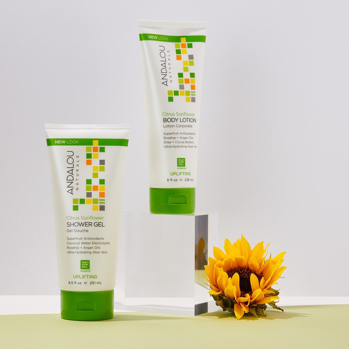 Citrus Sunflower Uplifting Shower Gel - by Andalou Naturals |ProCare Outlet|
