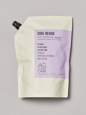 CURL REVIVE Curl Hydrating Shampoo - 1 Litre Refill - by AG Hair |ProCare Outlet|