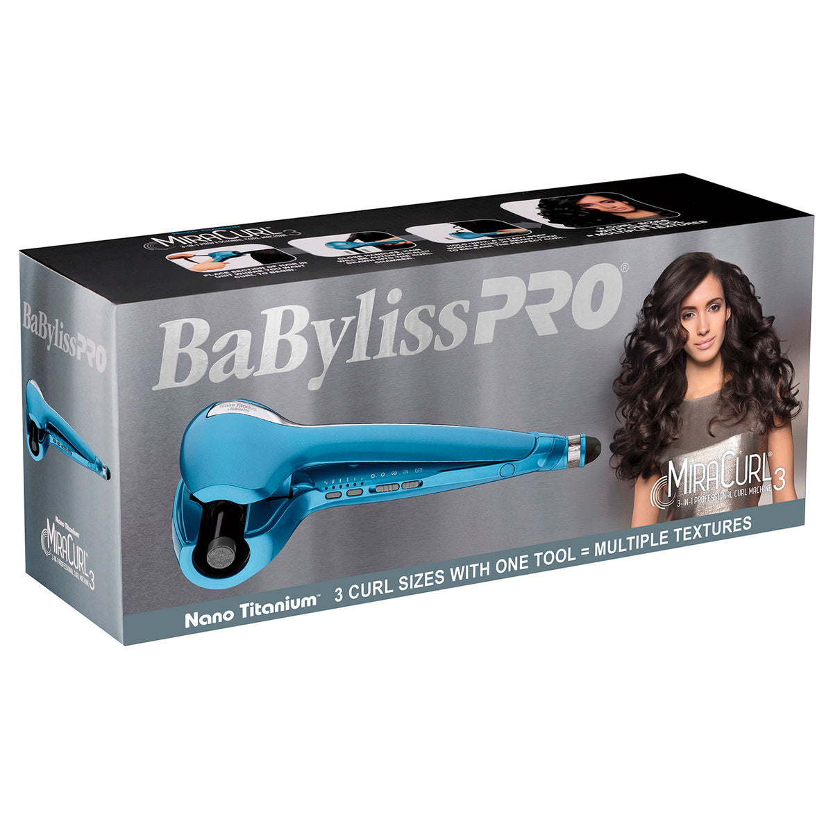 BaBylissPRO Nano Titanium MiraCurl3 Professional Curl Machine