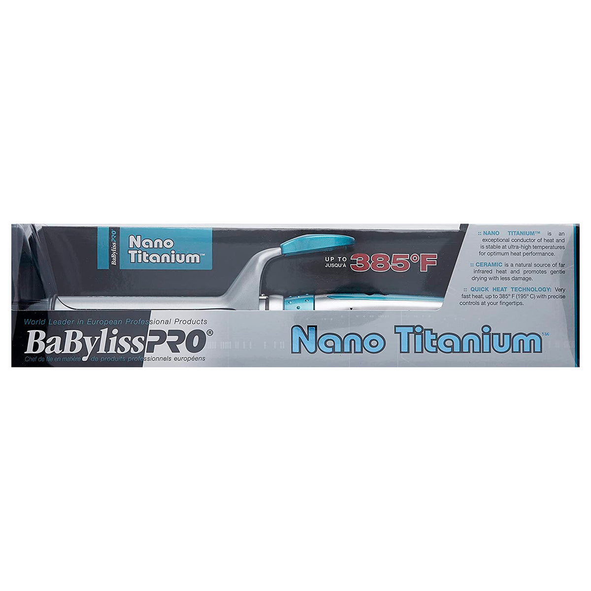 BaBylissPRO Nano Titanium 1" Curling Iron