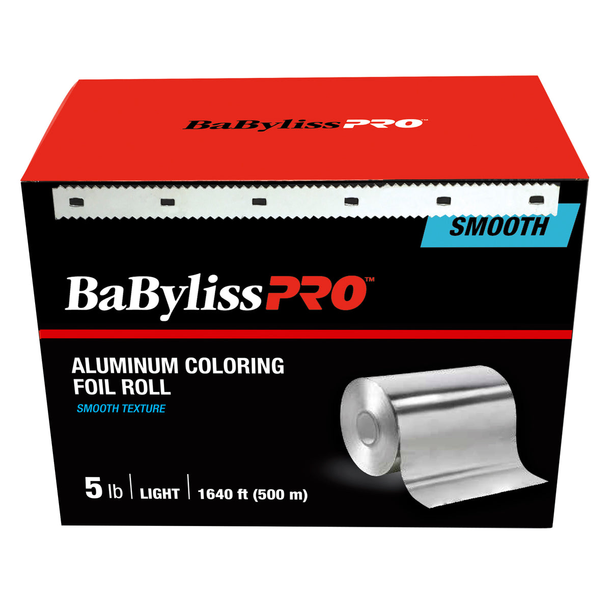 BaBylissPRO Aluminum Coloring Foil Roll, 1640 Feet