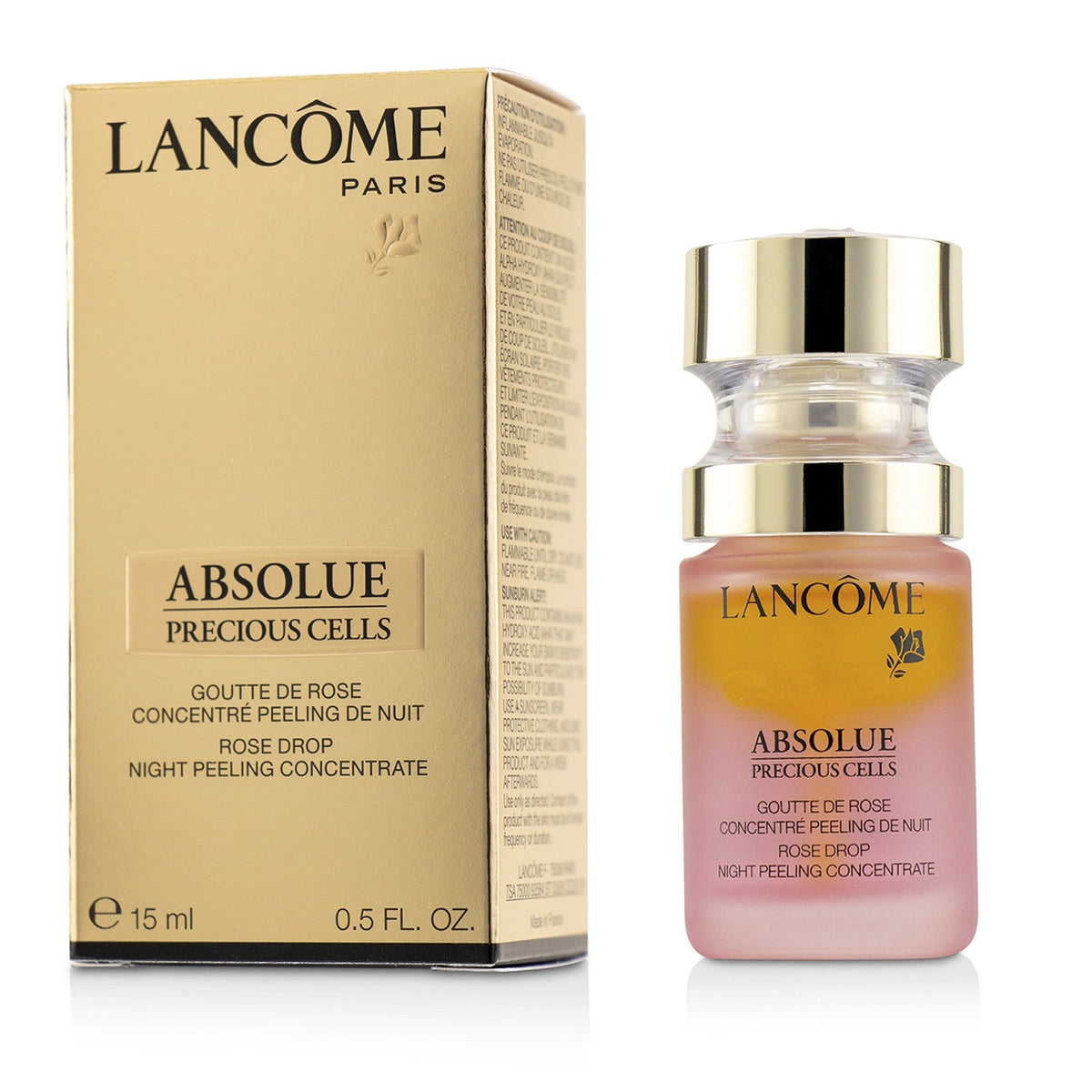 Lancome Absolue Precious Cells Rose Drop Night Peeling Concentrado 15ml/0.5oz