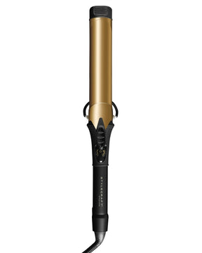 StyleCraft - 24 K Gold Hair Style Stix Long Spring Curling Iron 1.5" Inch, Black - by StyleCraft |ProCare Outlet|