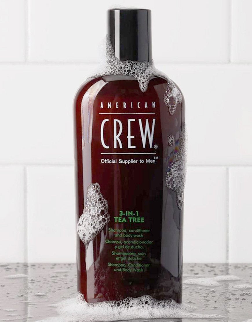 American Crew - 3in1 Tea Tree Shampoo, Conditioner, Body Wash - by American Crew |ProCare Outlet|