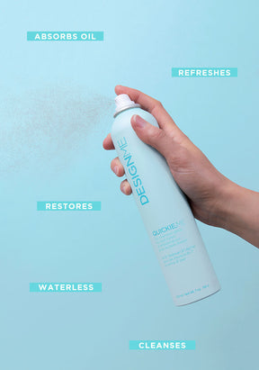 Designme - QUICKIE.ME • Shampooing sec pour les tons foncés