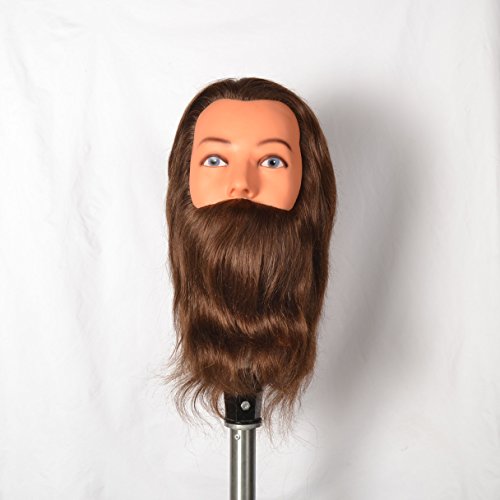 Mannequin Training Head Suitable for Coloring Blow Drying Bleaching  Cutting, 100% Humun Hair High Density