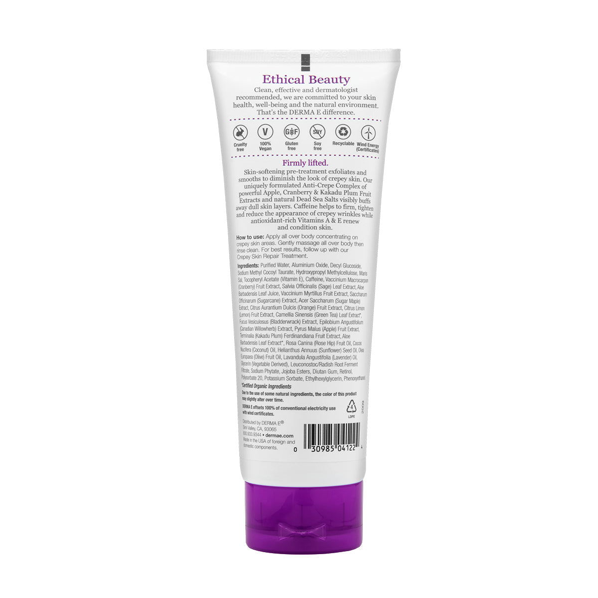 Crepey Skin Pre-Treatment Exfoliating Scrub - by DERMA E |ProCare Outlet|