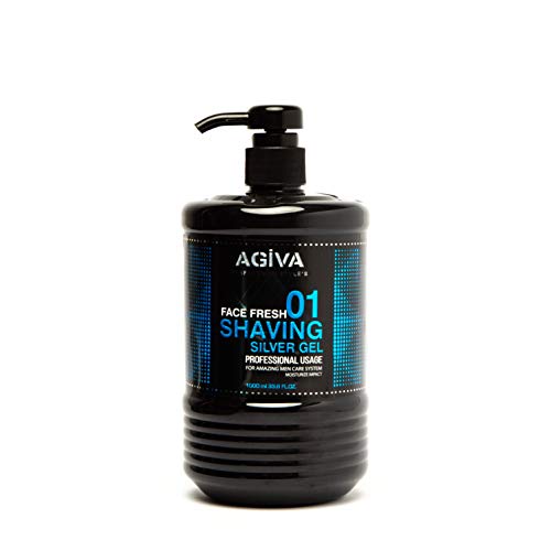 Agiva - Transparent Shaving Gel 01 Moisturize Impact 1L - ProCare Outlet by Agiva