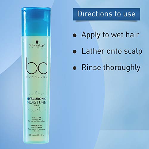 Schwarzkopf - Bc Bonacure - Hyaluronic Moisture Kick Micellar Shampoo (for Normal To Dry Hair) - by Schwarzkopf |ProCare Outlet|