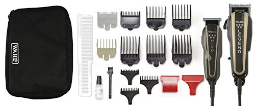 Wahl Professional 5-Star Barber Combo #56272 - Legend Clipper and Hero T-Blade Trimmer - ProCare Outlet by Wahl