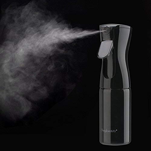 Salon Beauty Professional Misty Hair Spray. (Stylist Ultra Fine Mist Continuous Spray Bottle)-Black - ProCare Outlet by Prohair