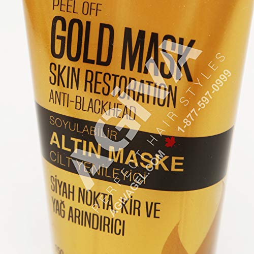 Agiva - Peel Off Gold Mask Skin restoration Anti-Blackhead 150 Ml - ProCare Outlet by Agiva