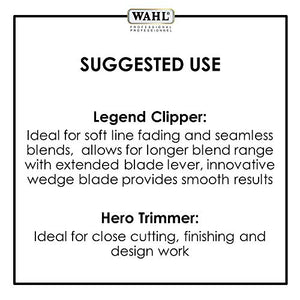 Wahl Professional 5-Star Barber Combo #56272 - Legend Clipper and Hero T-Blade Trimmer - ProCare Outlet by Wahl