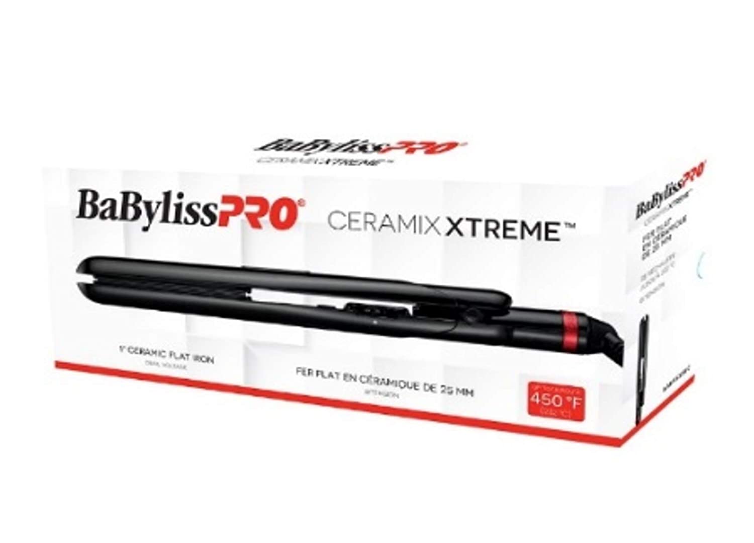 BaBylissPRO Ceramix Xtreme 1 inch Ceramic Flat Iron