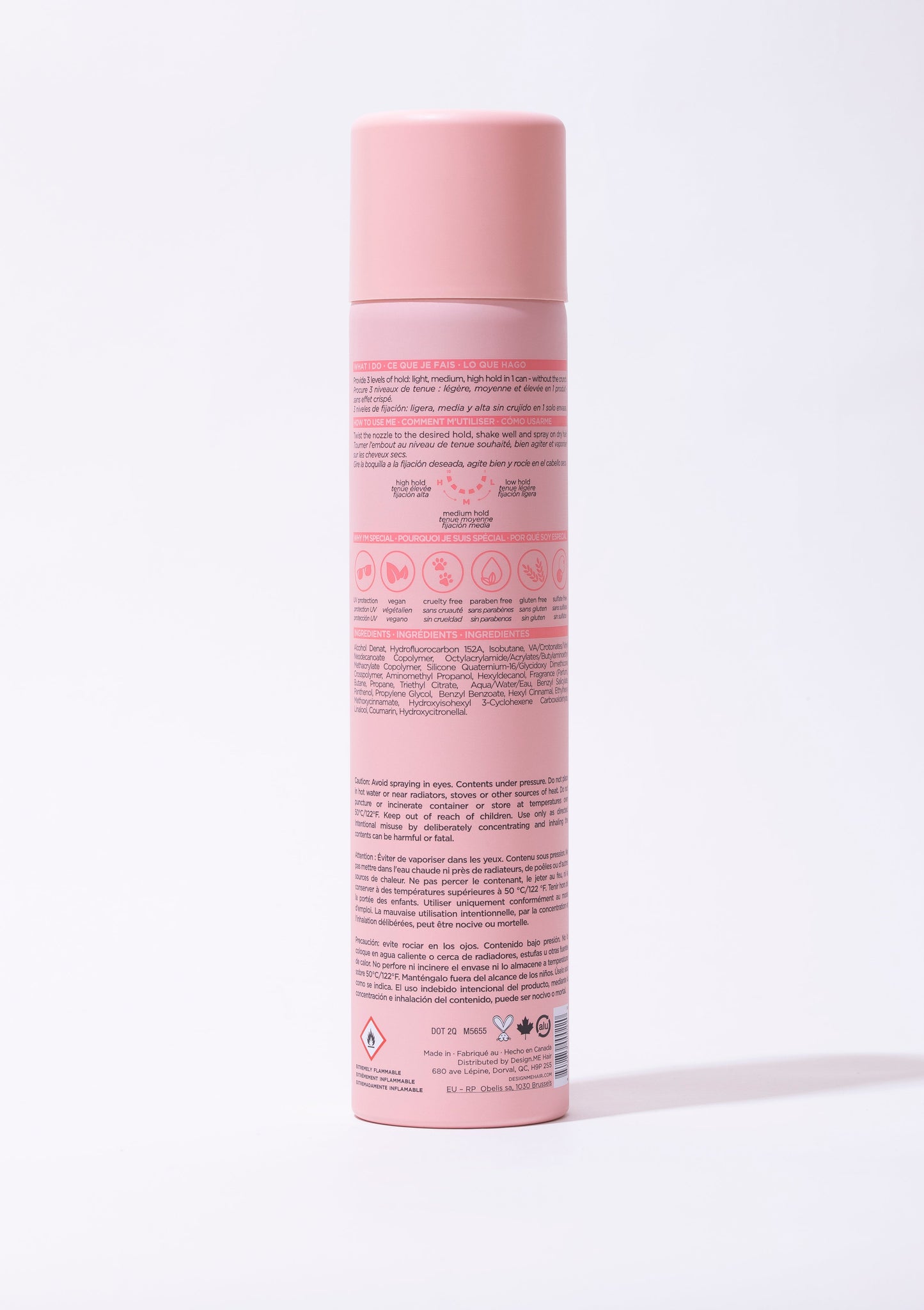 Designme - HOLD.ME • Three-Way Hairspray