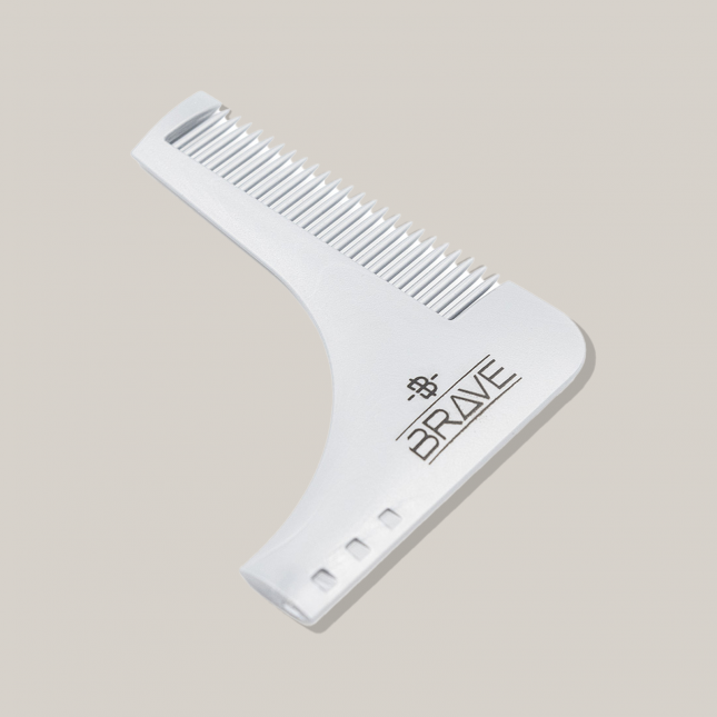 Brave & Bearded - Boomerang Beard Shaping Comb - ProCare Outlet by Brave & Bearded