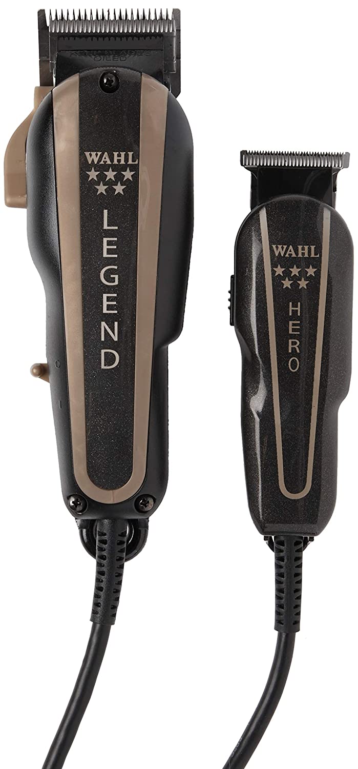 Wahl 5-Star Barber Combo #56272 - Legend Clipper and Hero T-Blade Trimmer