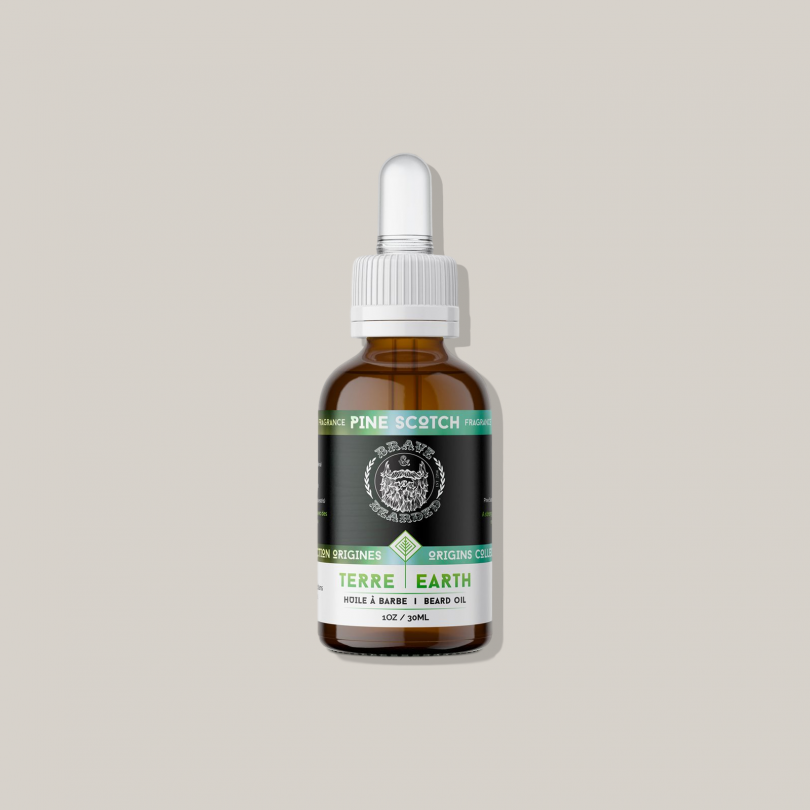 Brave & Bearded - Pine Scotch - Earth Beard Oil |1 oz| - by Brave & Bearded |ProCare Outlet|