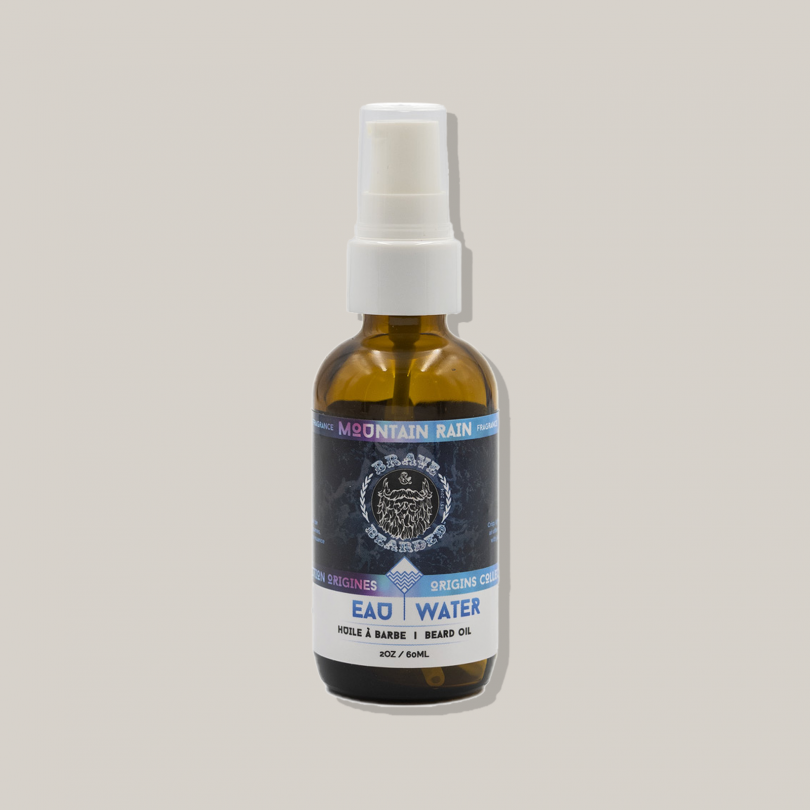 Brave & Bearded - Mountain Rain - Water Beard Oil |2 oz| - ProCare Outlet by Brave & Bearded