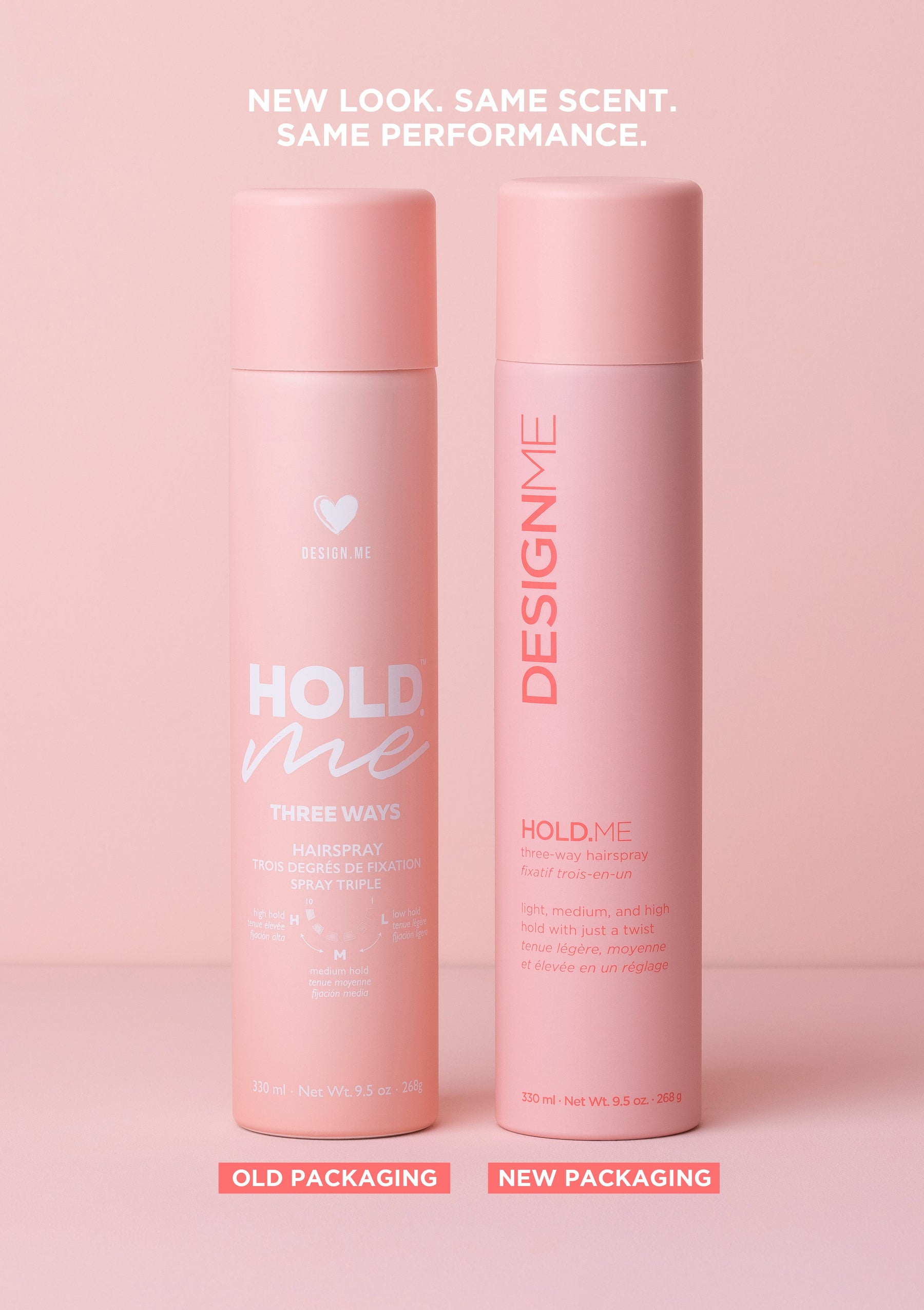 Designme - HOLD.ME • Laca para el cabello de tres vías