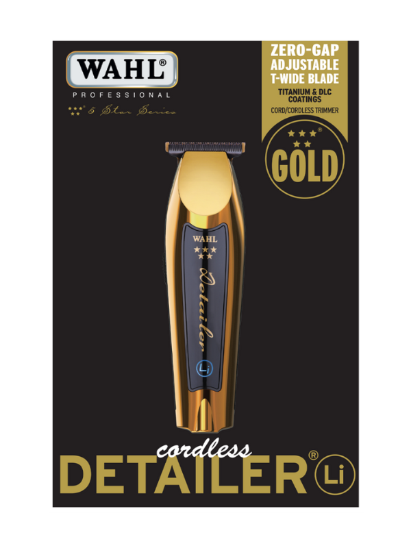 Wahl 5 Star Limited Edition Cordless Gold Detailer Li - ProCare Outlet by Wahl