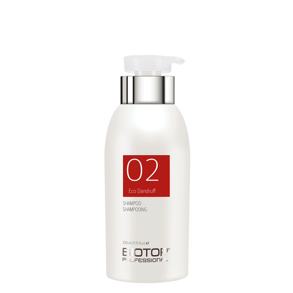 02 ECO DANDRUFF SHAMPOO - 11.15oz (330ml) - ProCare Outlet by Biotop