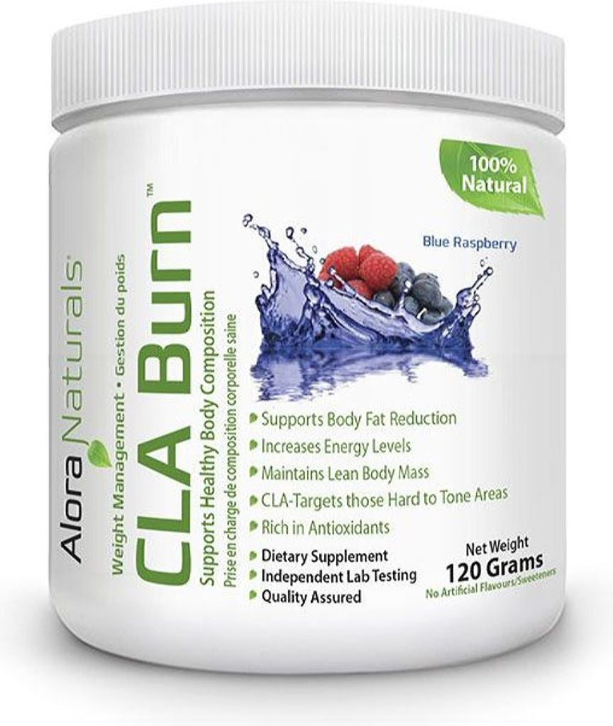 ALORA NATURALS CLA Burn (Blue Raspberry - 120 gr) - by Alora Naturals |ProCare Outlet|