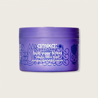 Amika Bust Your Brass Ultra-Violet Repair Mask – Brass Neutralization & Repair 250 ml – Product image