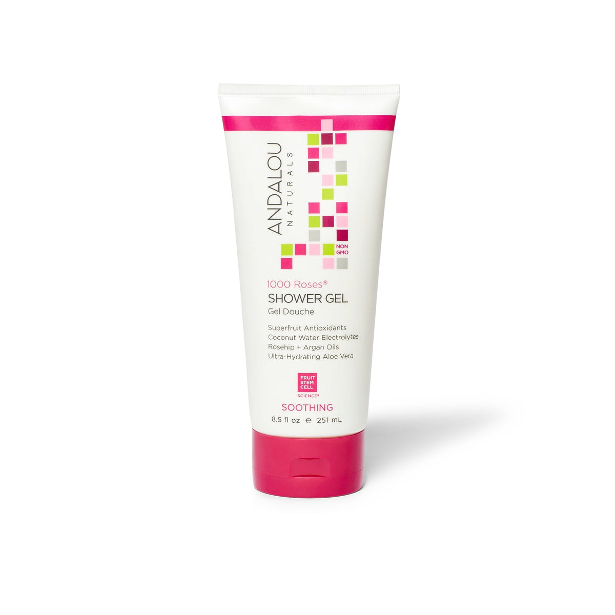 Sensitive 1000 Roses Soothing Shower Gel - Default Title - by Andalou Naturals |ProCare Outlet|