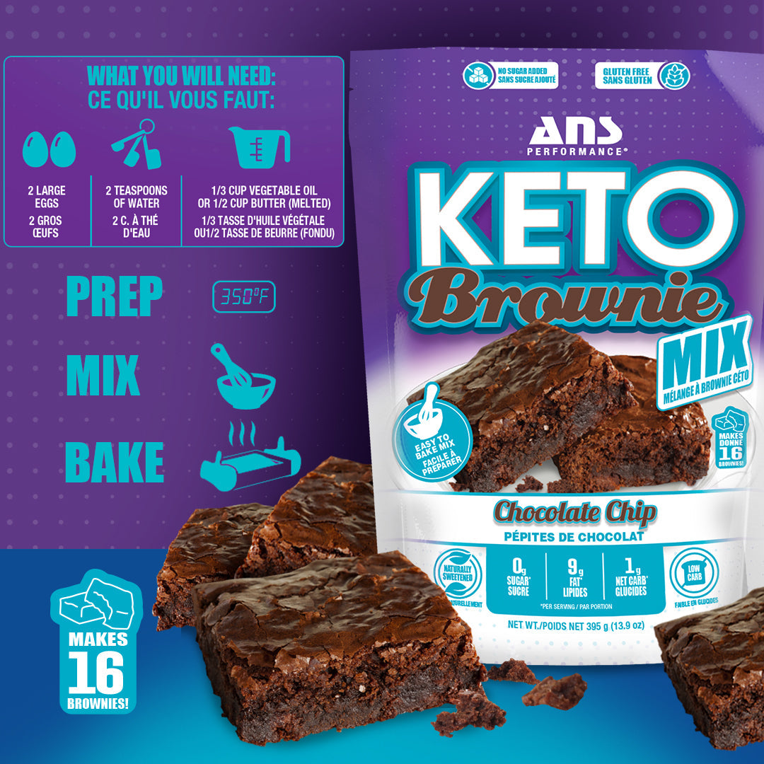 KETO BROWNIE MIX - by ANSPerformance |ProCare Outlet|