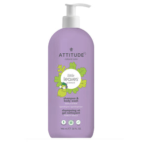 Shampoo and Body Wash 2-in-1 for kids : LITTLE LEAVES™ - by ATTITUDE |ProCare Outlet|