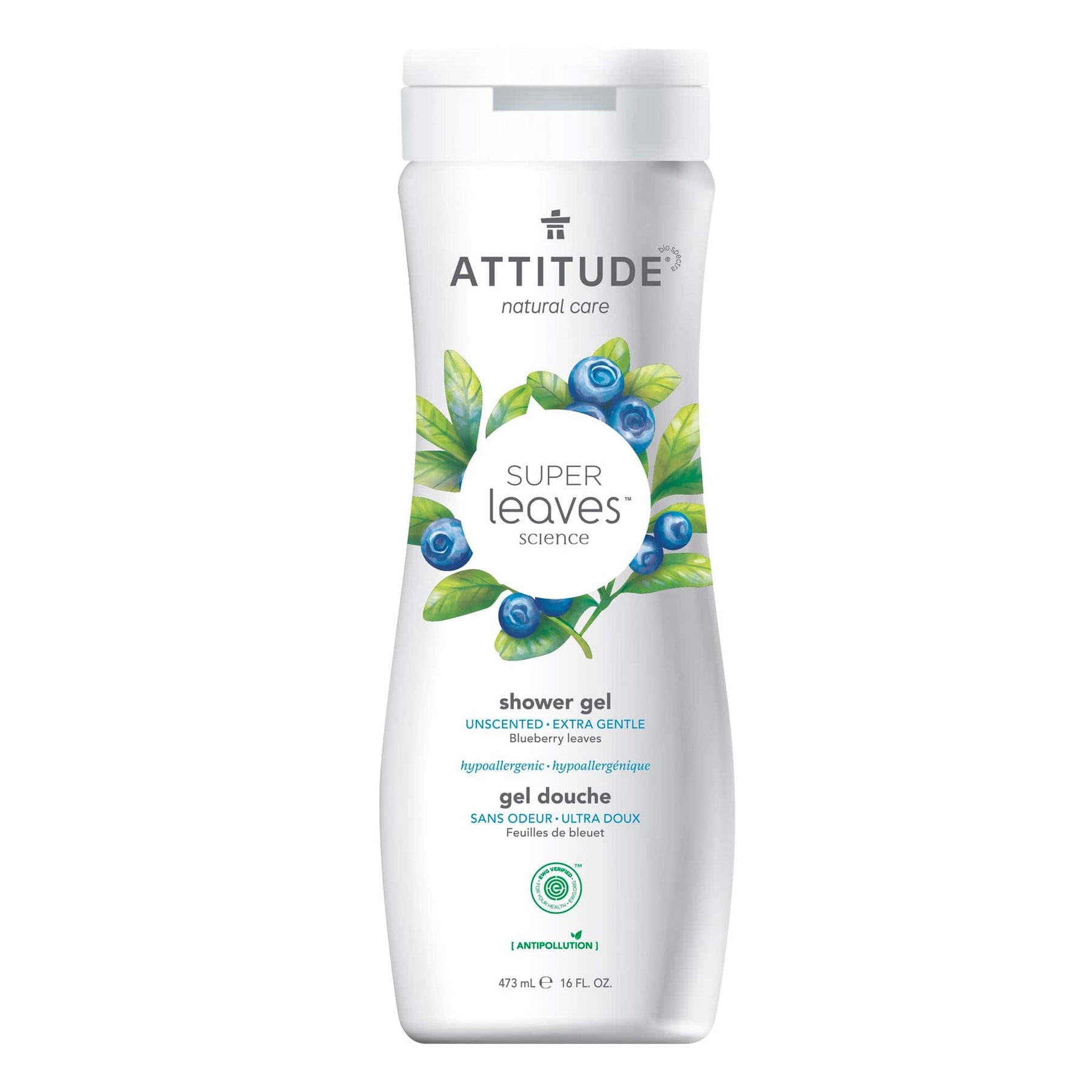 Shower Gel : SUPER LEAVES™ - by ATTITUDE |ProCare Outlet|