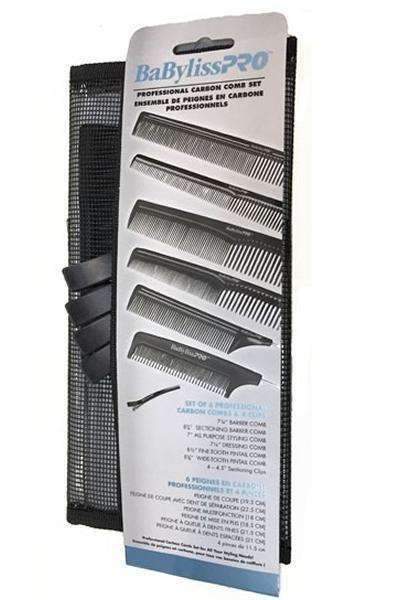 BaByliss Pro Professional Carbon Comb Set