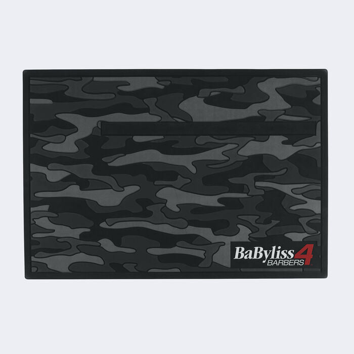 BaBylissPRO® Black Camo Magnetic Strip Barber Mat