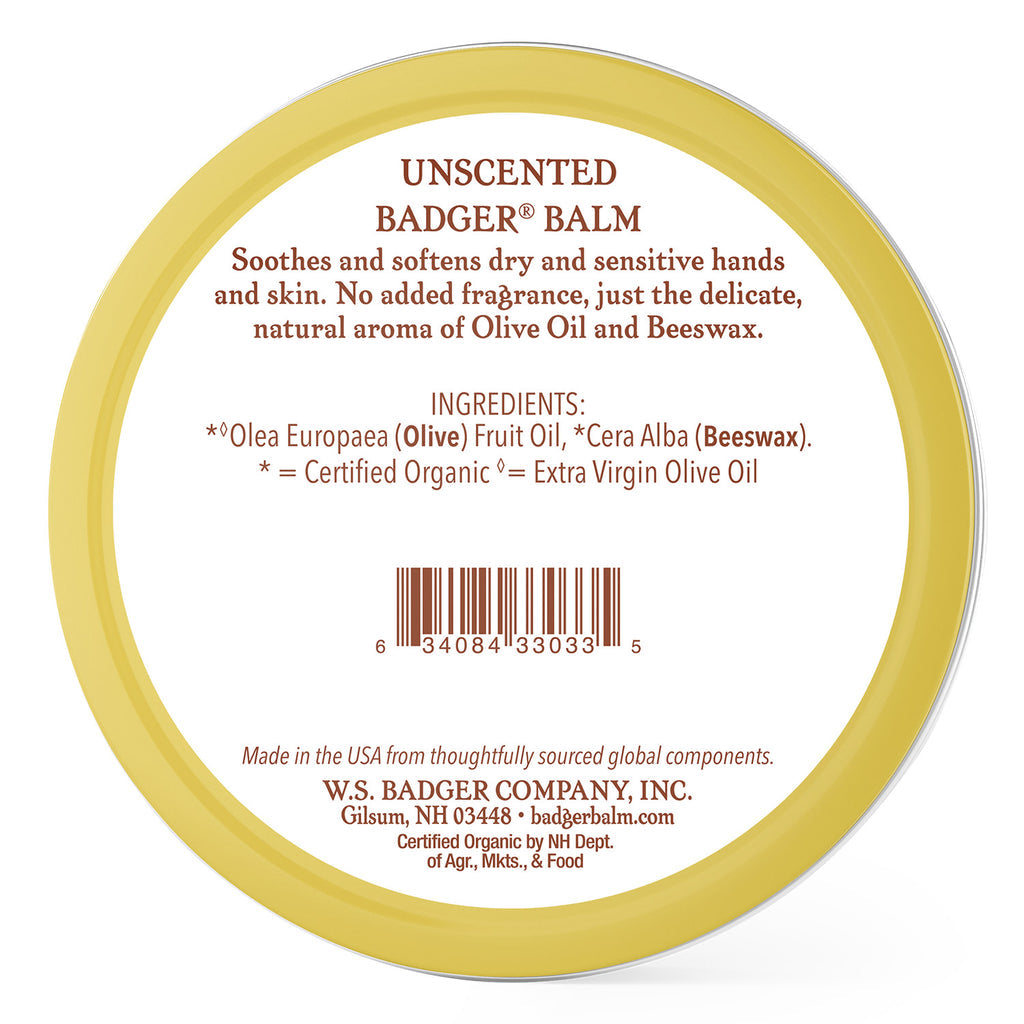 Badger - Balm Unscented | 2 oz | - by Badger |ProCare Outlet|