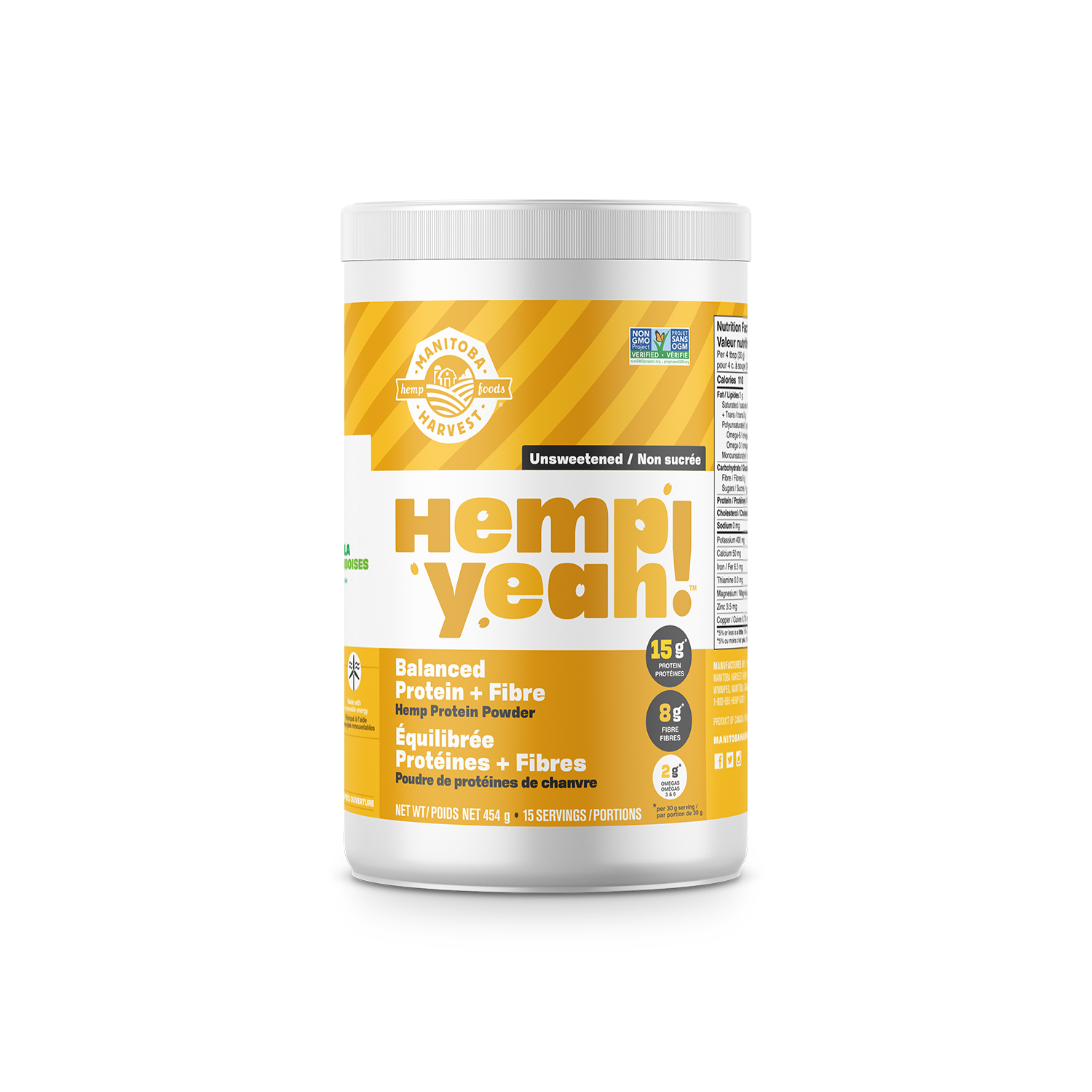 Hemp Yeah! Balanced Protein + Fibre - by Manitoba Harvest |ProCare Outlet|