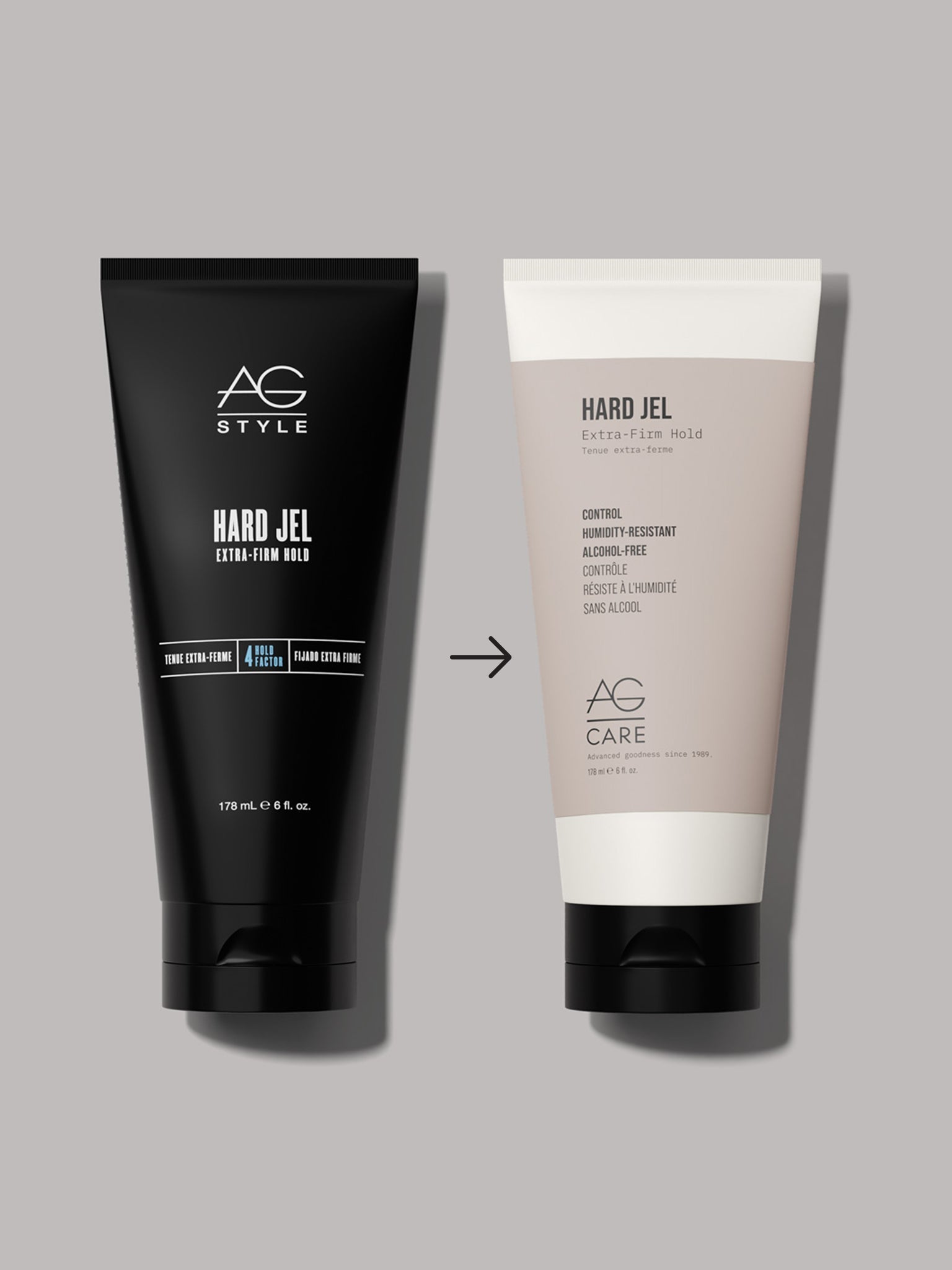 HARD JEL Extra-Firm Hold - by AG Hair |ProCare Outlet|