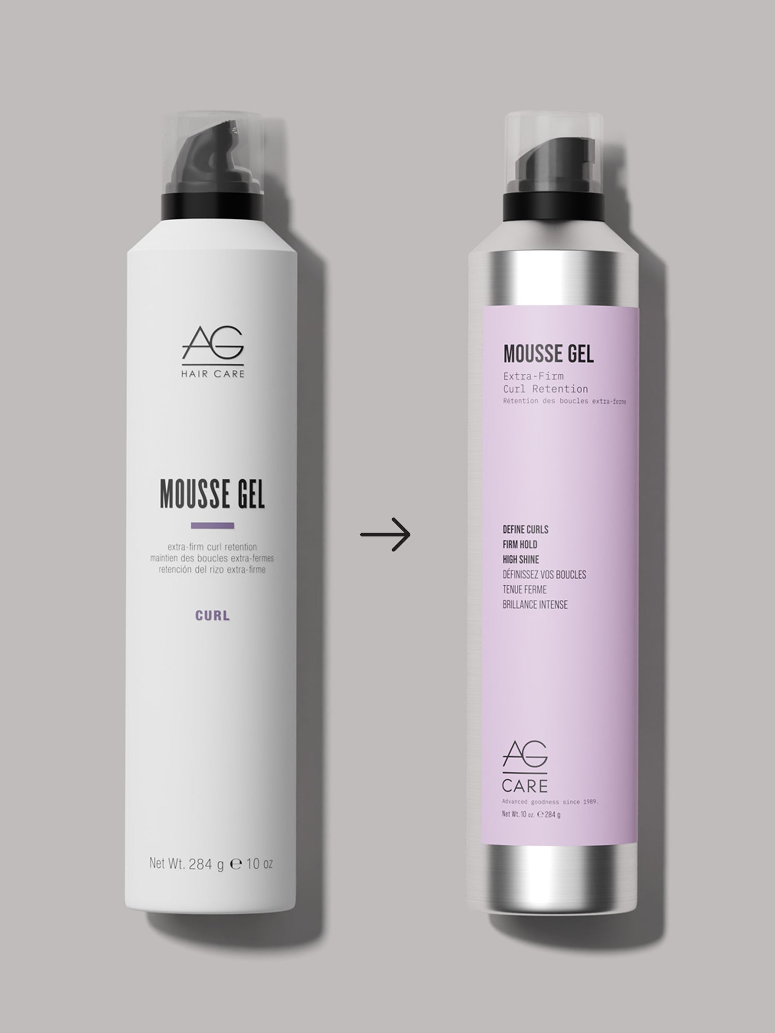 MOUSSE GEL Extra-Firm Curl Retention - by AG Hair |ProCare Outlet|