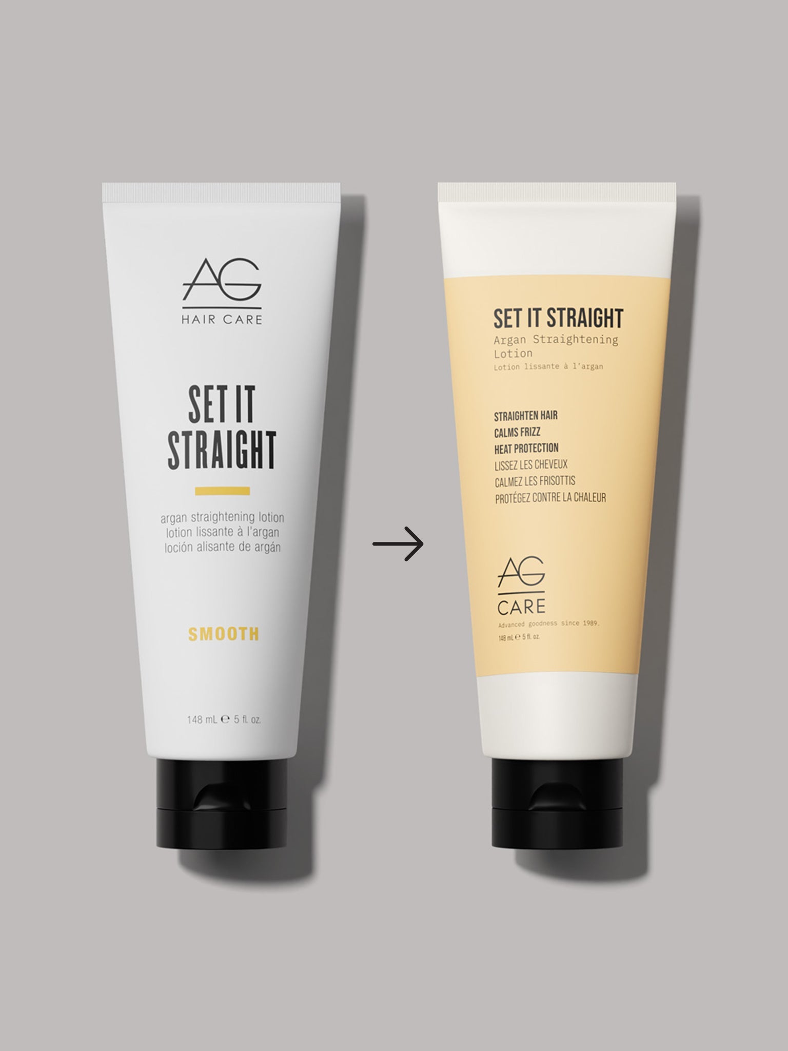 SET IT STRAIGHT Argan Straightening Lotion - by AG Hair |ProCare Outlet|