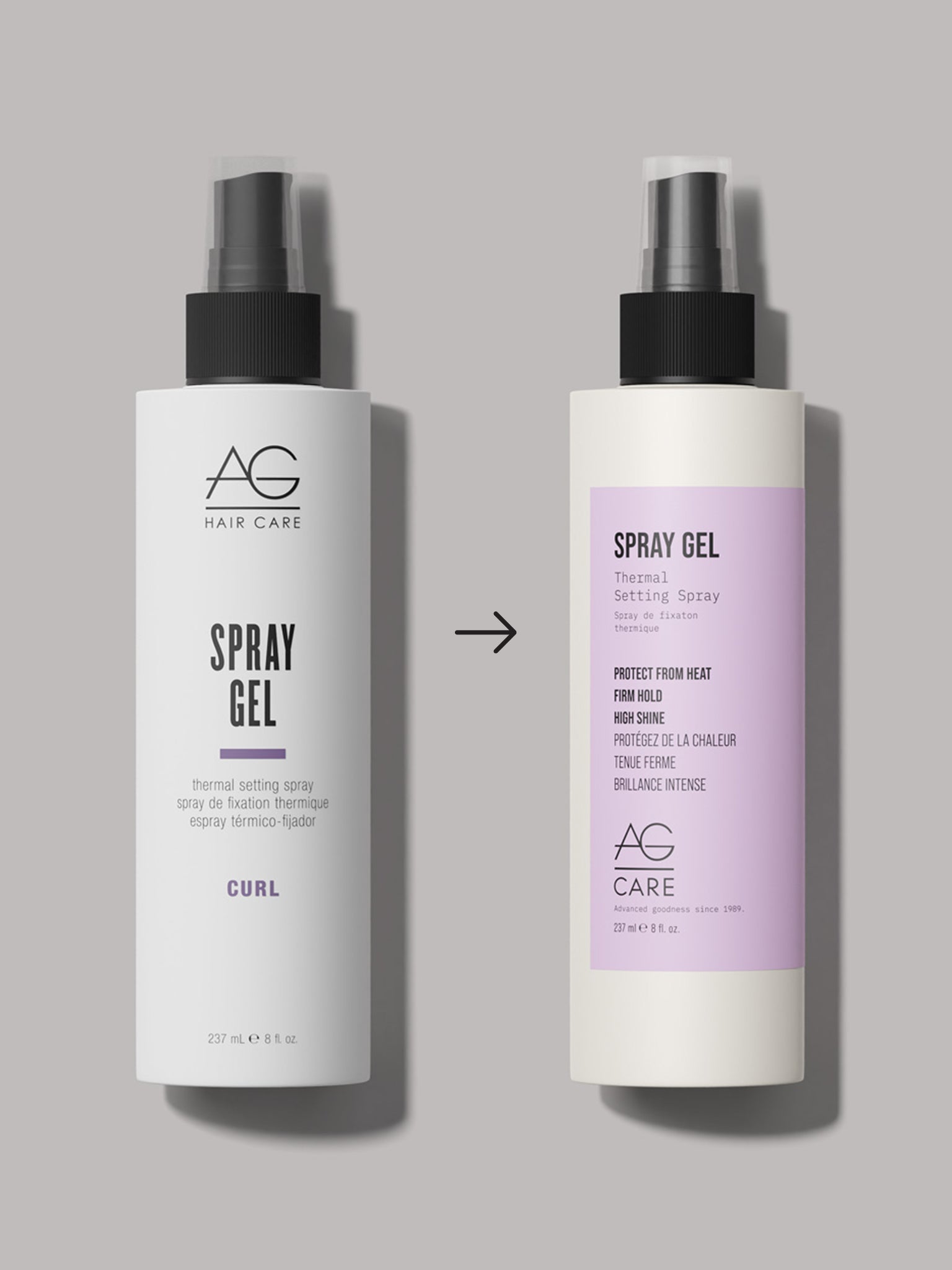 SPRAY GEL Thermal Setting Spray - by AG Hair |ProCare Outlet|