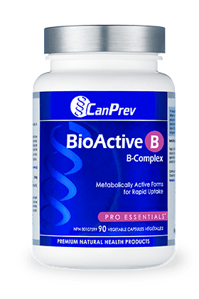 CanPrev BioActive B-Complex - 90 caps - by CanPrev |ProCare Outlet|
