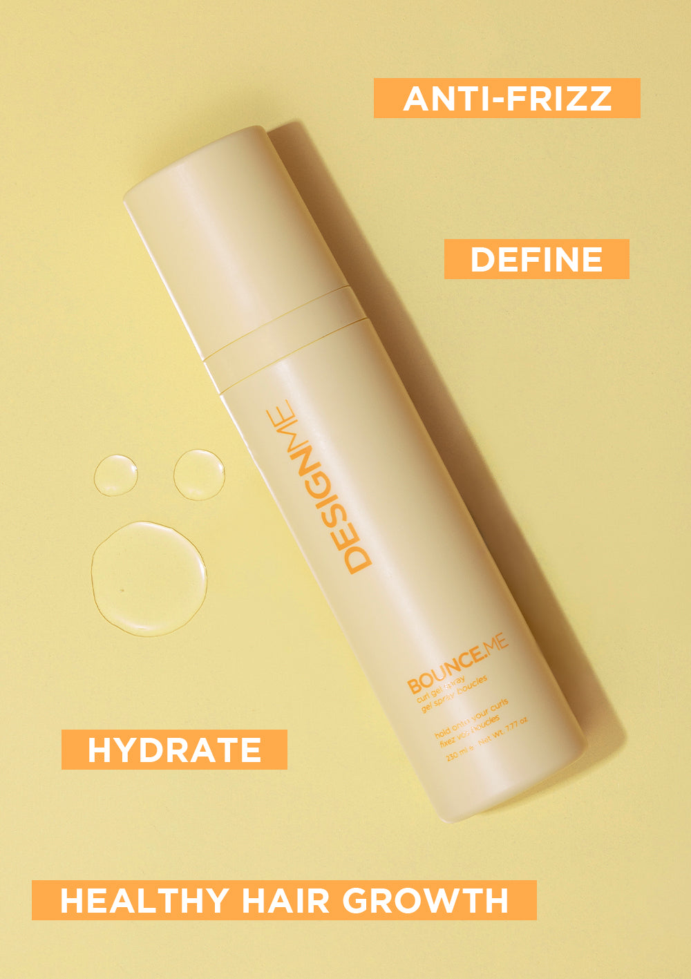 Designme - BOUNCE.ME • Curl Spray Gel