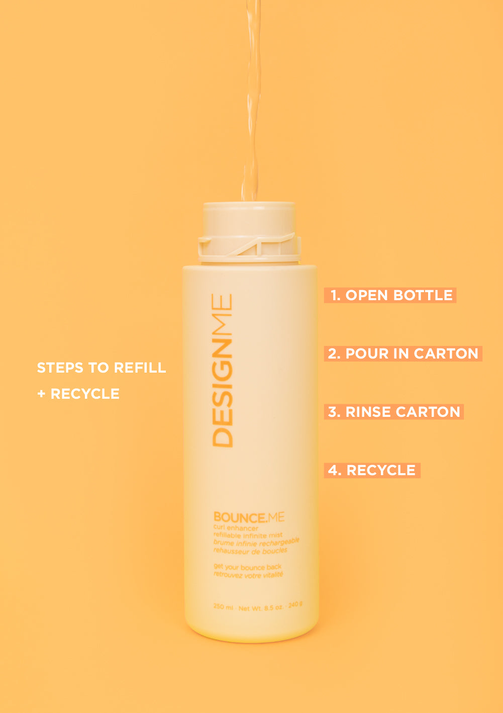 Designme - BOUNCE.ME • INFINITE MIST CURL ENHANCER SPRAY