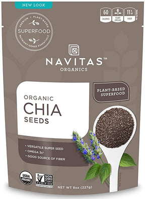 Navitas - Chia Seed 227 G Raw Bio - ProCare Outlet by Navitas