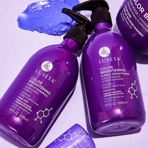 Color Brightening Bundle - 1 x 16.9oz Shampoo & Conditioner Set - by Luseta Beauty |ProCare Outlet|
