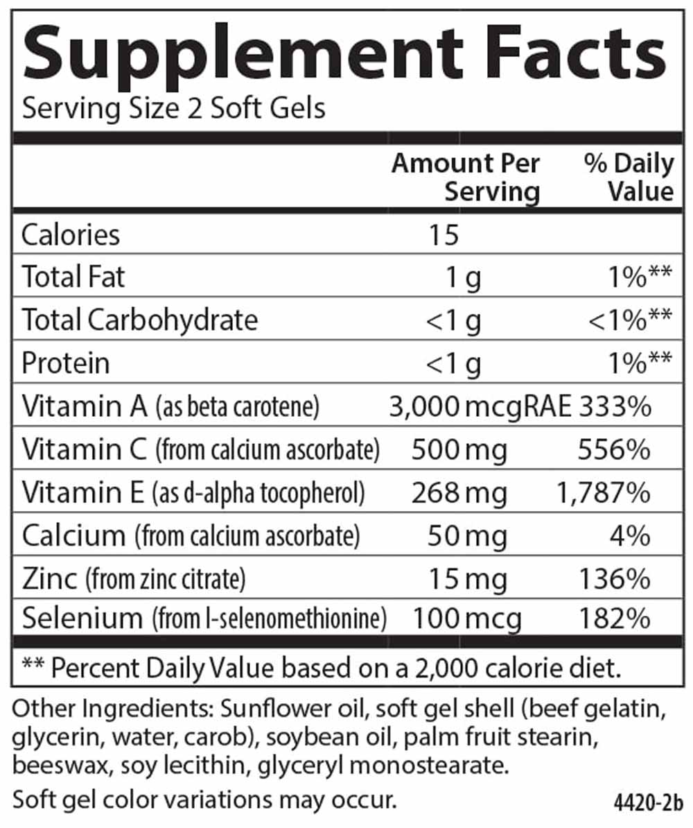 Carlson Labs ACES + Zn® (60 Softgels) - ProCare Outlet by Carlson Labs